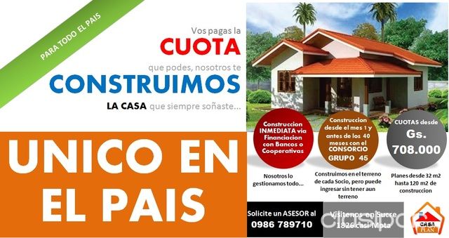 IMPERDIBLE OPORTUNIDAD DE TENER UNA CASA PROPIA EN CUOTAS — foto 2