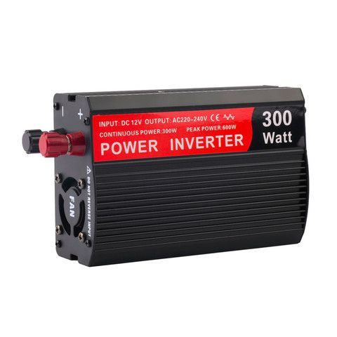 CONVERSOR DE AUTO 12V A 220V CAPACIDAD 300W #76486