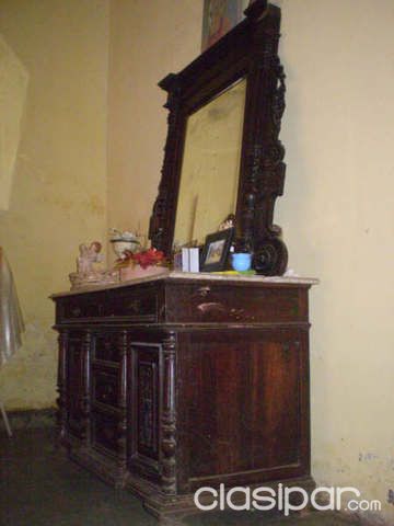 BICENTENARIO PY, MUEBLE LUIS XV ANTIGUO FRANCES CON ESPEJO QUE PERTENECIERA A GREGORIO BENITEZ — foto 2