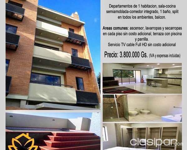 Dormitorio de 1 habitación en la zona shopping del sol — foto 2