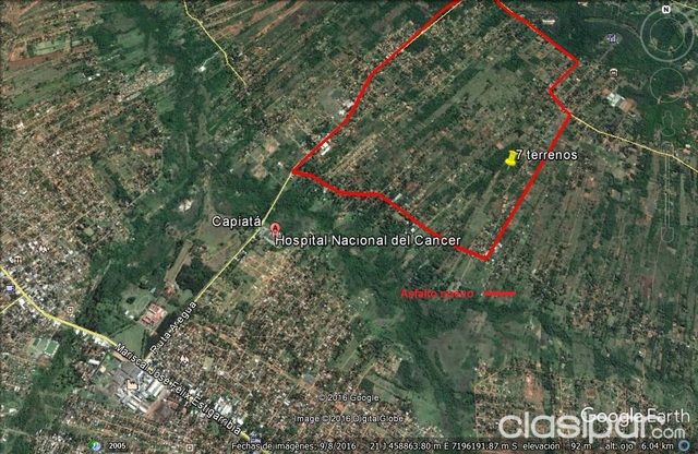 Vendo 7 Lotes de 360 m2 en Barrio Kokue Guazu, Areguá. — foto 2