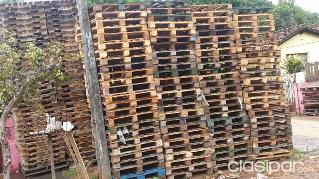 Vendo pale palets pallets de madera y plastico — foto 2