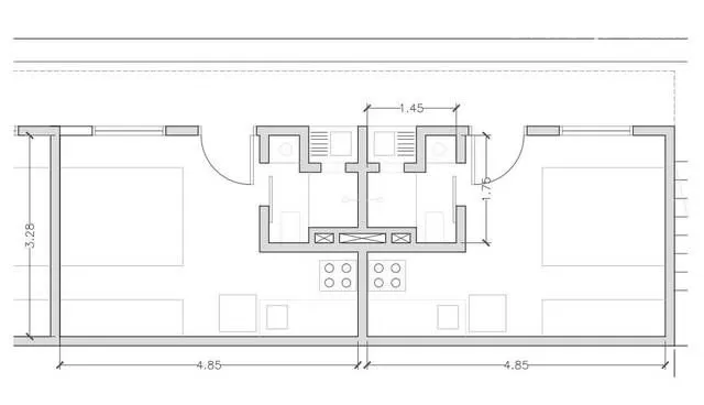 Depto De 20m2. Sajonia. — foto 2