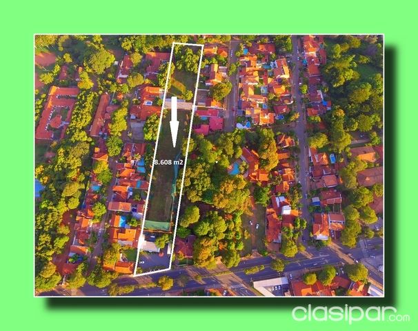 Vendemos 17.562 metros cuadrados de terreno Sobre la avenida Gral. Máximo Santos a 200 metros de la Av. Félix Bogado (Asunción) — foto 2