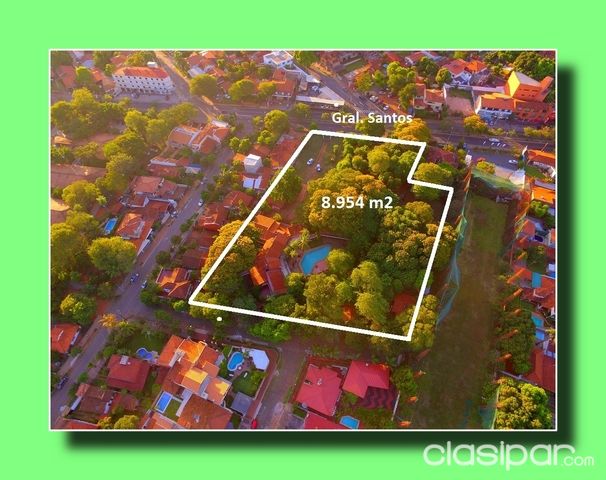 Vendemos 17.562 metros cuadrados de terreno Sobre la avenida Gral. Máximo Santos a 200 metros de la Av. Félix Bogado (Asunción) — foto 3