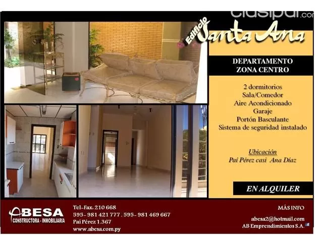 DEPARTAMENTOS CENTRO ASUNCION, PAI PEREZ Y ANA DIAZ — foto 2