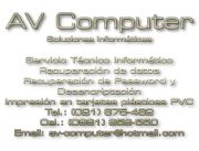 AV Computer Soluciones Informáticas. Recuperación de datos, de Password y Descifrado (Desencriptación).