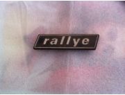 Insignia Emblema Rallye de Fiat