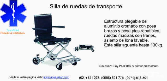 Otros Servicios - VENTA DE SILLA DE RUEDAS DE TRANSPORTE