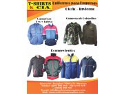 Uniformes para empresas - Camperas, rompevientos, polares etc.