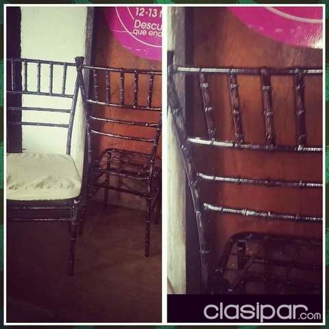 Sillas tiffany ñiños y adultos tambien las sillas plegables tiffany — foto 2