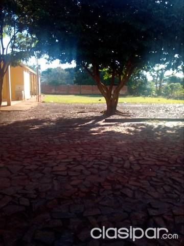 VENDO UN TERRENO MUY LINDO EN K. 16 MINGA GUAZU TITULADO EN B. KABURE.I SOBRE CALLE EMPEDRADA MICRO EN PUERTA — foto 2