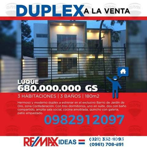 VENDO DUPLEX LUQUE — foto 2