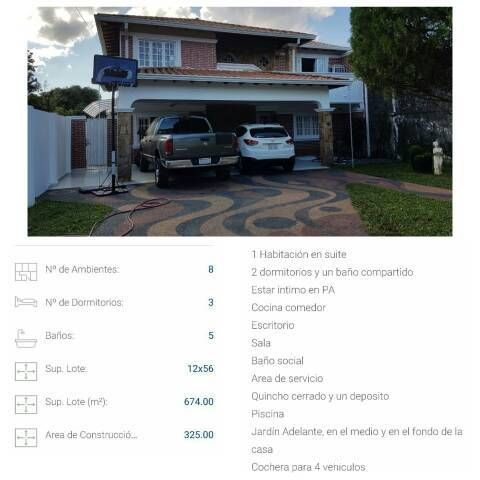 Vendo Casa Residencial en Asunción — foto 2