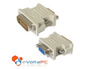ficha adaptadora dvi a vga Dvi macho a vga hembra ideal para transformar tus salidas dvi a vga.
