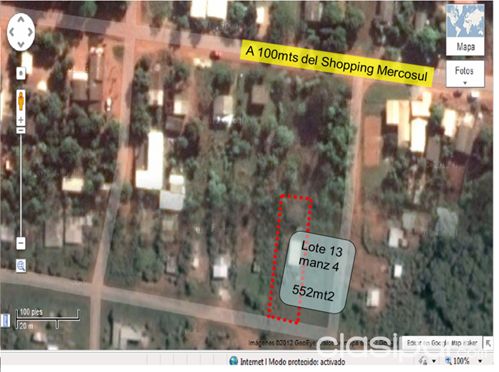OFERTA...Vendo lote con casita en Salto del Guairá — foto 2