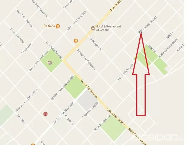 VENDO LOTE EN LA CIUDAD DE ALTOS, TITULADO — foto 2