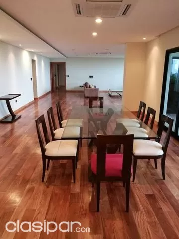 AMPLIO DEPARTAMENTO SEMI EQUIPADO DE 3 DORM EN SUITE DE PRIMER NIVEL - BARRIO MBURUCUYA — foto 3