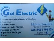 Electricista de obras,domiciliario e industrial