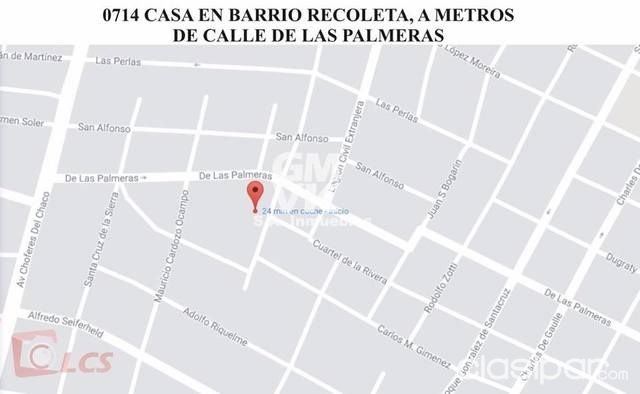 VENDO CASA EN BARRIO RECOLETA, A METROS DE CALLE DE LAS PALMERAS — foto 3