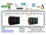 GABINETE SATELLITE K331 NEGRO-ROJO