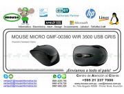 MOUSE MICRO GMF-00380 WIR 3500 USB GRIS