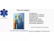 Alquiler y venta de tubos de oxígeno medicinal de 1.5 y 6m3