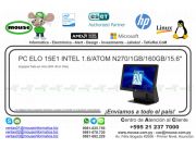 PC ELO 15E1 INTEL 1.6/ATOM N270/1GB/160GB/15,6
