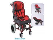 SILLA DE RUEDAS DE NIÑOS ROJAS