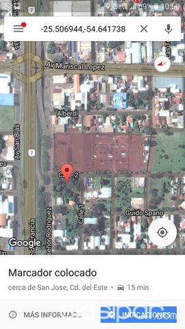 terreno en ciudad del este km4 a lado de la nueva construccion de bonita quin — foto 3