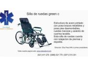 Venta de silla de ruedas c/ relajación GreenC