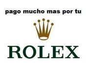 COMPRO ROLEX, CARTIER, OMEGA, BAUME - pagamos mucho mas!! JCR Import