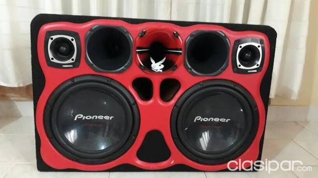 Parlante con Amplificador para auto semi nuevo con muy poco uso — foto 3
