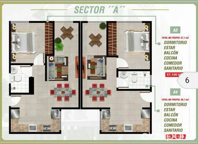 Vendo Departamentos — foto 3