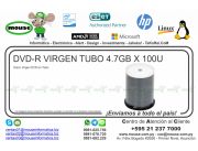DVD-R VIRGEN TUBO 4.7GB X 100U