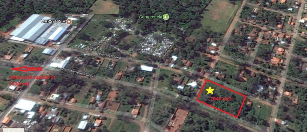 VENDO 5 TERRENOS EN SAN LORENZO (2040 M2 )- ZONA PALACIO DE JUSTICIA — foto 2