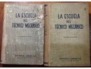 Vendo libros de la escuela del técnico mecánico de Karl Kneip y G D Jerie