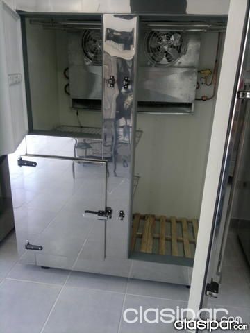Electrodomésticos - TFabricamos Heladera carnicera de acero inoxidable 3 puertas exterior acero interior galvanizado