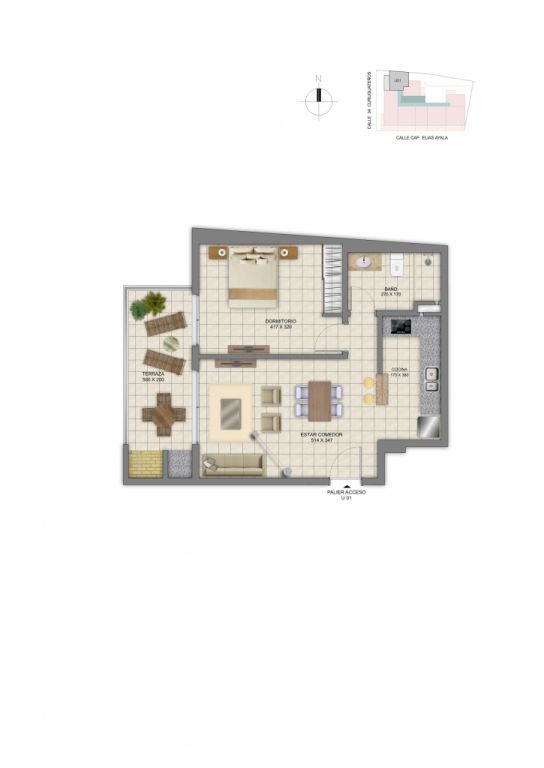 OPORTUNIDAD APTOS MANANTIALES URBANO 34, A CUADRAS DEL SHOPPING DEL SOL, VENTA EN POZO A EXCELENTE PRECIO — foto 3