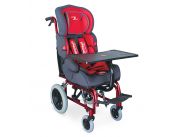 SILLA DE RUEDAS ROJA PARA NIÑOS