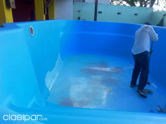 Mantenimientos Reparacion Revestimiento En Fibra De Vidrio Y Pintura De Piscina 1002556 Clasipar Com En Paraguay