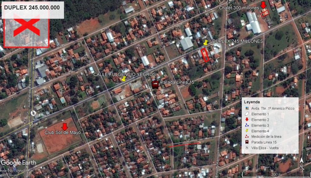 El Duplex sobre Asfalto, el mas Barato de Villa Elisa!!!! Gs. 245.000.000 — foto 2
