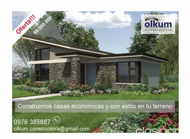 CONSTRUIMOS CASAS ECONÓMICAS Y CON ESTILO, CONSTRUCCIONES DE DUPLEX, PISCINAS,TINGLADOS. — foto 2