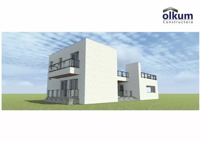 CASA CONTEMPORÁNEA DE 2 PLANTAS CON AMPLIO ESPACIO EXTERIOR A CONSTRUIR EN SU TERRENO. — foto 2