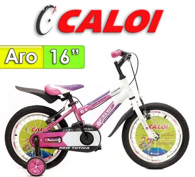 Caloi New Totica Aro 16 Para Nenas De 4 A 6 Anos Nuevos Con
