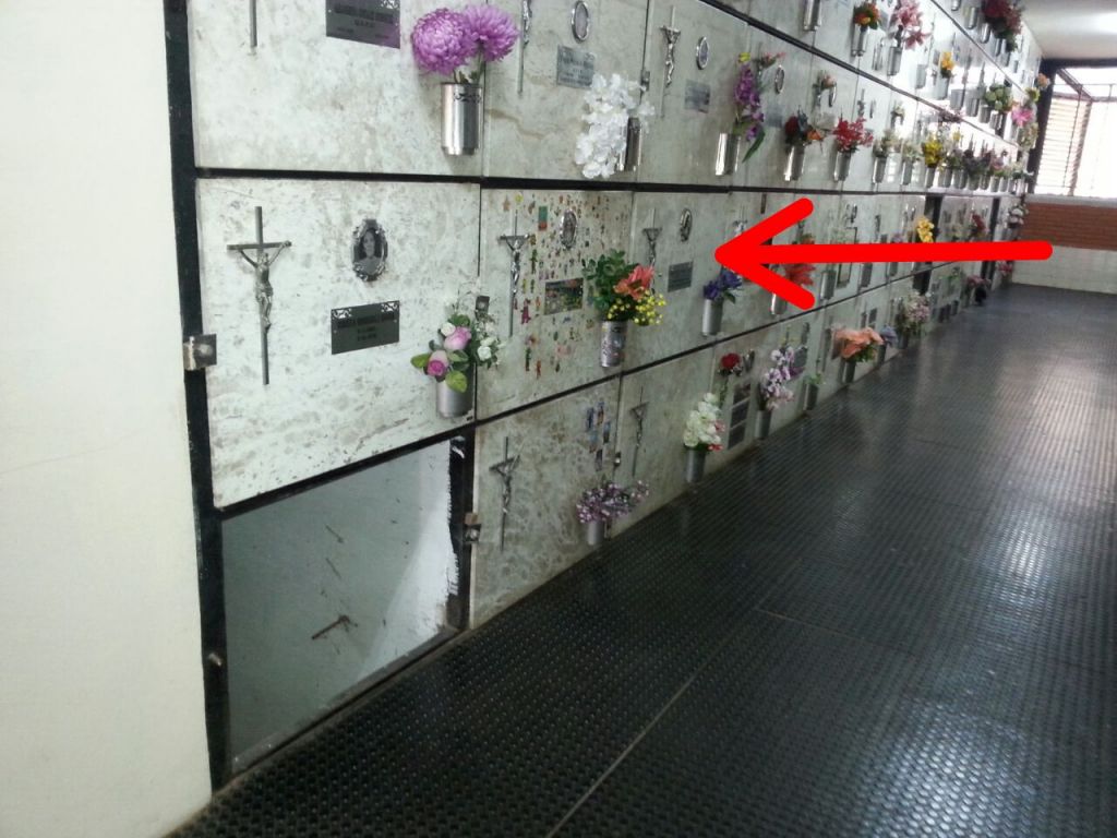 VENDO NICHO EN PANTEÓN VIRGEN MARÍA DEL CEMENTERIO ITALIANO — foto 2