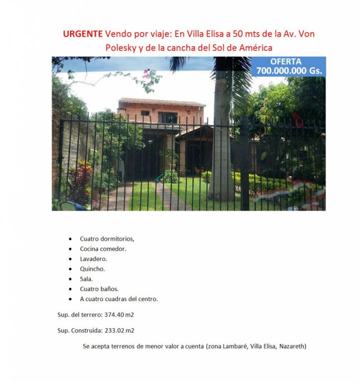 Hermoso lugar en Villa Elisa — foto 2
