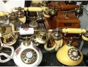 Vendo gran variedad de teléfonos antiguos y no tan antiguos