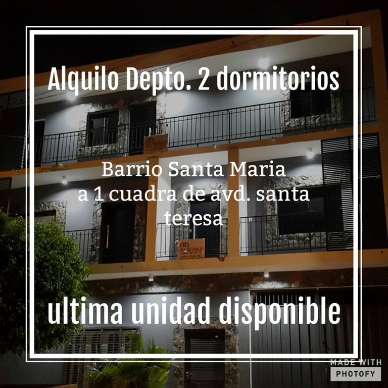 departamento a 1 cuadra de la avd. santa teresa - Barrio Santa Maria — foto 2