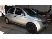 NISSAN MARCH AÑO 2003 AUTOMATICO NAFTERO 1.300 CC ECONÓMICO